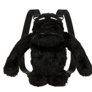 SUPREME FW23 BOUNTY HUNTER BACKPACK BLACK PLUSH